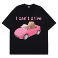 thumbnail image 6 of I Cant Drive Funny Hamster Meme T Shirt Fashion Print T-shirt Women Short-sleeved Harajuku Casual T Shirts Streetwear, 6 of 6