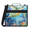 Multicolor 6, variant on Herdesigns Sea Turtle Ocean Zipper Binder with Shoulder Strap, Waterproof 1.5 Inch 3 D-Ring Binder Organizer Bag, Fits 13 Inch Laptop for Work,