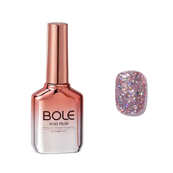 16ml Nail Art Polish Sparkling Long Lasting Shiny Visual Effect Fast Dry DIY Non-Fading Dazzling Manicure Glitter Polish for Nail Salon