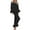 K-Black, variant on Kcodviy Ladies Casual Halloween Printed Robe Set for Women Pajamas and Shorts Set Woman Night Wear Sleepwear for Women Pajama Pants Petite Shorts Satin Pajamas for Women