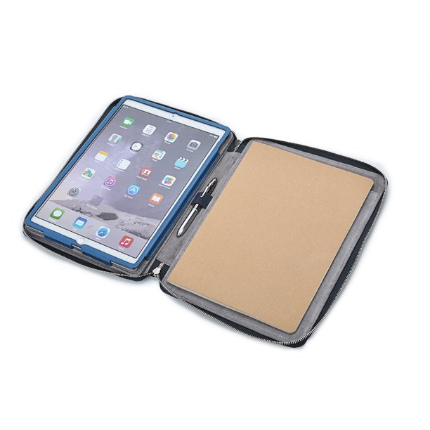 Design Leather Portfolio Case with Handle and Writing Pad ...