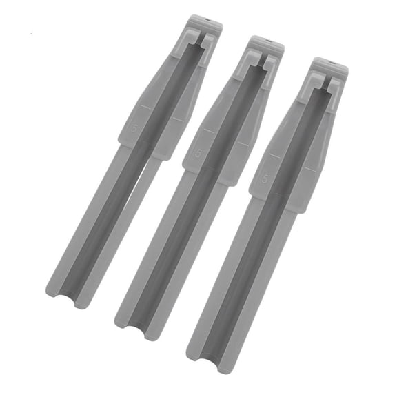 3Pcs Eyebrow Pencil Sharpener Assistant Tool 4 Grooves Eyeliners Grinding Tool For Sharpening Lip Liner Makeup Pencil