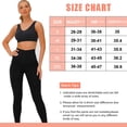 thumbnail image 2 of Ilfioreemio High Waist Corset Leggings for Women Waist Trainer Tummy Control Slimming Push Up Body Shaper Workout Sport Yoga Pants, 2 of 6