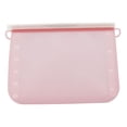 thumbnail image 4 of DOLITY Sac Alimentaire Réutilisable en Silicone Contenant Scellé pour Voyage Lave-Vaisselle Cuisine Rose, 4 of 9