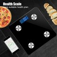 thumbnail image 3 of Hot Selling Precision Bathroom Black Scales Smart Electronic BMI Composition Analyzer Bluetooth-compatible Body Fat Scale, 3 of 7