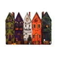 thumbnail image 2 of Halloween Village Houses 7 Inch Spooky Halloween Decor Indoor Halloween Table Decor Fall Halloween Decor Haunted House Decor Wooden Craft for Home Living Room Countertop Display,, 2 of 7