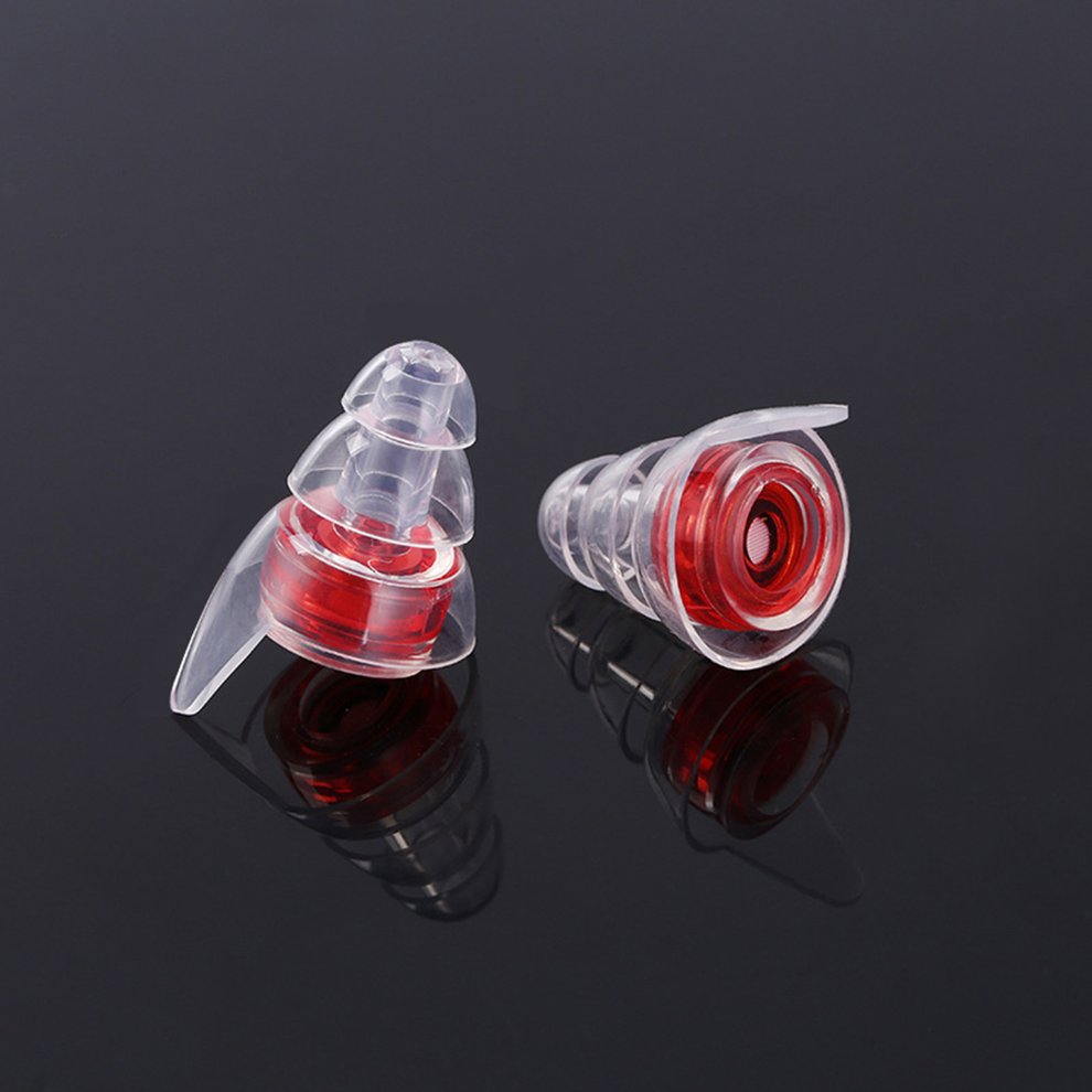 Silicone Earphones Drop Filter Music Earplugs Soundproof Earplugs