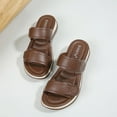 thumbnail image 5 of Mostsola Slides for Women Casual Comfortable Arch Support Slip on Shoes Summer Dressy Slippers, 5 of 9