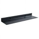 thumbnail image 1 of 1 estante de baño rectangular negro de 60 cm, estante de metal para montaje en pared, a prueba de óxido. oso de fresa Electrónica, 1 of 5