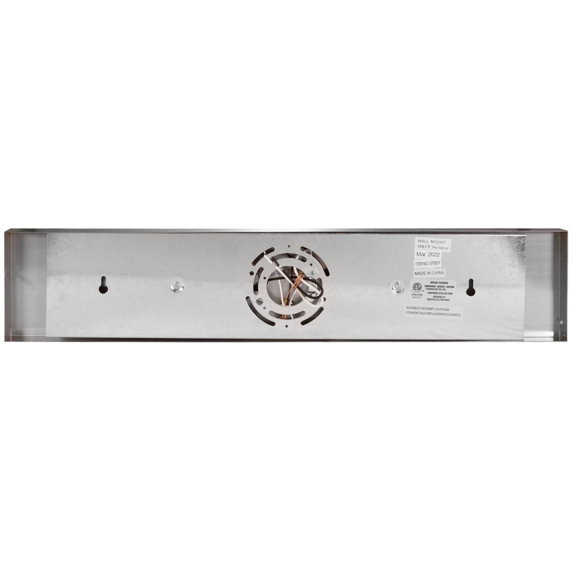 Dane 3-Light Vanity Light, Polished Chrome Finish, Frosted Glass Shades, Dimmable, Bathroom Wall Fixture – Design House, WM758747