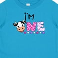 thumbnail image 4 of Inktastic I'm 1 Cute Cow and Polka Dots Boys or Girls Baby T-Shirt, 4 of 5