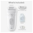 thumbnail image 2 of Braun Silk-épil 5 Epilator, Wet and Dry, Includes Skin Contact Cap, SE5-011, Grey, 2 of 11