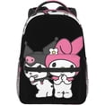 thumbnail image 7 of My Kawaii Melody Backpack Unisex Travel Lightweight Backpack Laptop Backpacks Shoulders Bag School Bag for Men Women, 7 of 7