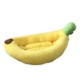 thumbnail image 1 of fastboy Deformed Free Dog Bed With Preferred Pearl Cotton Filling Making Home Space Bright And Touching Yellow M, 1 of 6