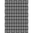 thumbnail image 1 of Ahgly Company Indoor Rectangle Patterned Silver Gray Novelty Area Rugs, 7' x 10', 1 of 6