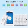 thumbnail image 4 of SONOFF Basic Wifi Switch funciona con Alexa para Google Home Timer 10A / 2200W Interruptor Abanopi Interruptor remoto inalámbrico, 4 of 7