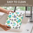 thumbnail image 4 of Placemat, Pioneer Flower Floral Print Pattern Place Mats Table Mat Set Of 2, PVC Washable Placemats for Party Kitchen Dining Decoration, 18x12 Inch, Fade Resistant, 4 of 6