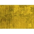 thumbnail image 1 of Ahgly Company Machine Washable Indoor Rectangle Oriental Yellow Industrial Area Rugs, 8' x 10', 1 of 4
