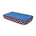 thumbnail image 2 of Bacati - Mix N Match Chevron/Dots Purple Girls Quilted Changing Pad Cover, 2 of 5