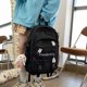 thumbnail image 4 of School Backpack for Teens Girls Middle School Student Travel Black Laptop Backpack Korean Cute Aesthetic Backpack (Black), 4 of 4