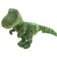 thumbnail image 1 of Green Jurassic Simulation Dinosaur Tyrannosaurus Rex Plush Toy Figure, 1 of 2
