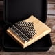 thumbnail image 5 of 2x Piano 17 Keys Instrumentos Musicales, Finger Piano Gifts Coffee CUTICAT piano de pulgar kalimba, 5 of 8