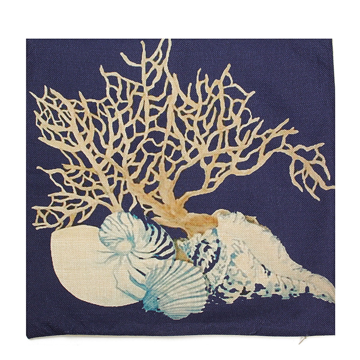 Coral Reef and Shells Chair Slipcover Protector