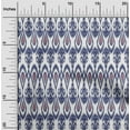 thumbnail image 1 of oneOone Georgette Viscose Fabric Ogee Ikat Print Fabric By The Yard 42 Inch Wide, 1 of 4