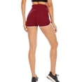 thumbnail image 5 of LELINTA Women Textured Yoga Shorts Ruched Booty High Waisted Gym Workout Shorts Butt Lifting Hot Pants, 5 of 6