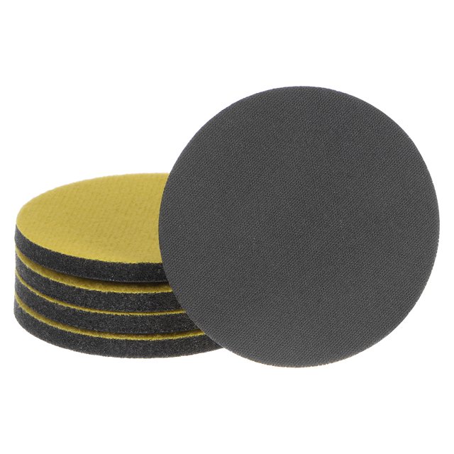 Unique Bargains 5pcs Glass Polish Sanding Disc 3' 1000 Grit Very Fine Grade Abrasive Disc Silicon Carbide
