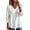 White #007, variant on Cotton Boho Tops for Women Dressy 2026 Fall Fringe Gauze Shirts Three Quarter Sleeve Top Vacation Linen Blouses,L