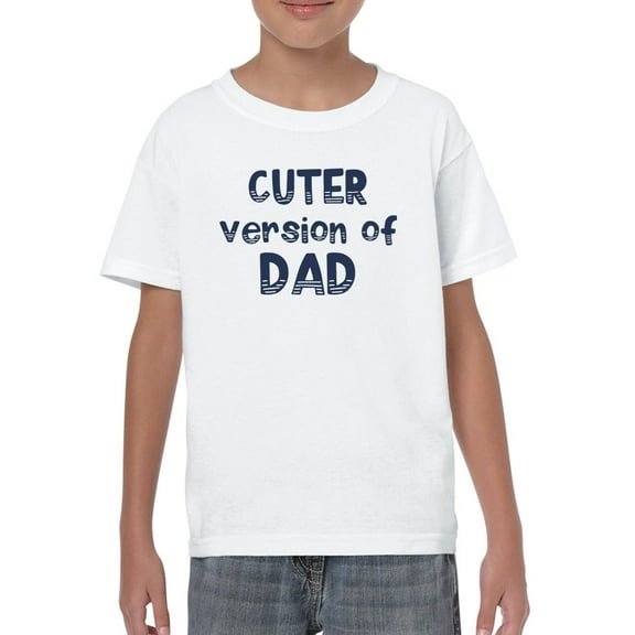 Cuter Version Of Dad T-Shirt Juniors -Smartprints Designs,  Large