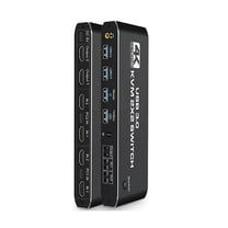 Dual Display HDMI USB 3.0 KVM Switch 2 in 2 out, IR Remote Control for Multimedia Professionals APPLAYERR Spare Part