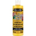 thumbnail image 2 of DecoArt Crafter's Acrylic All-Purpose Paint 8oz-Bright Yellow, 2 of 2