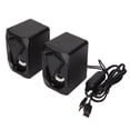 thumbnail image 2 of Haut-parleurs de Bureau Alimentés par USB, Haut-Parleur de Bureau X2 USB Haut-Parleur de Bureau USB Filaire Haut-Parleurs PC Alimentés par USB Performance Prouvée, 2 of 8
