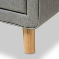 thumbnail image 4 of Baxton Studio Jonesy Mid-Century Linen Upholstered 6-Drawer Dresser, Multiple Colors, 4 of 5