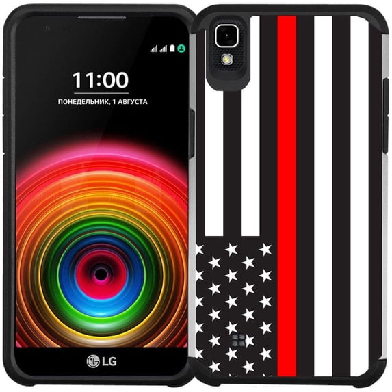 LG X Power Case - Armatus Gear (TM) Slim Hybrid Case Dual Layer Protective Phone Cover for LG X Power