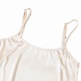 thumbnail image 3 of Elegant Silky Midi Slip Dress in Solid Color for Women - Perfect Underlayer, 3 of 5