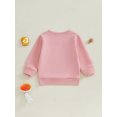 thumbnail image 6 of Toddler Baby Girl Boy Sweatshirt 6 12 18 24 Months 2T 3T 4T Rooster Embroidery Crew Neck Long Sleeve Pullover Tops Casual Streetwear for Winter Fall, 6 of 9