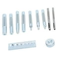 thumbnail image 1 of ANGGREK Eyelet Die Punch Tool Hole Set Snap Rivet Setter Base Leather Craft Kit Hardware,Hole Punch Tool,Snap Rivet Setter, 1 of 8
