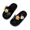 thumbnail image 2 of IROINNID Mothers Day Gifts for Mom, Summer Slippers for Women Comfy Outfits Thick Heel Half Slip for Women, 2 of 9