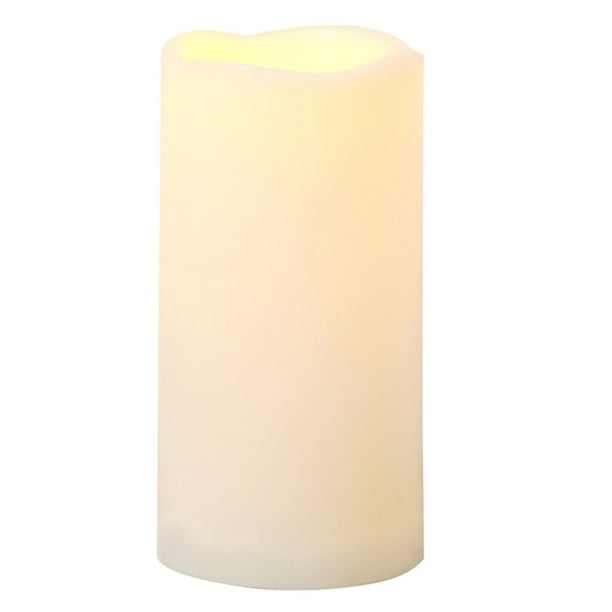 fake pillar candles