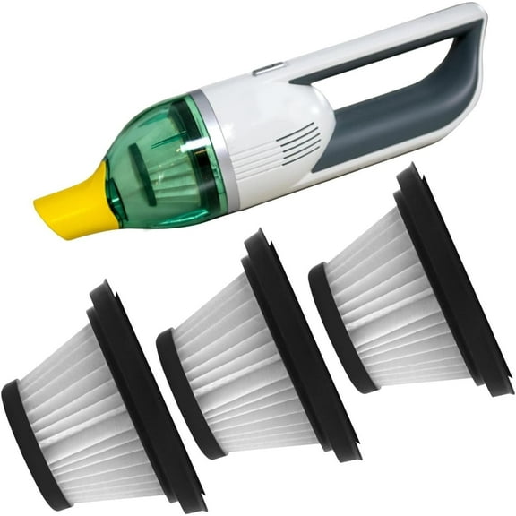 Replacement filters for Handheld Portable Vacuum, AS-SEEN-ON-TV, Helps Remove Dust, and Allergens, and helps Keep your Duck Working its Best
