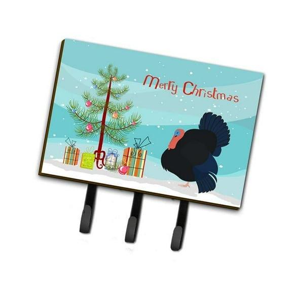 Carolines Treasures BB9352TH68 Norfolk Black Turkey Christmas Leash or Key Holder