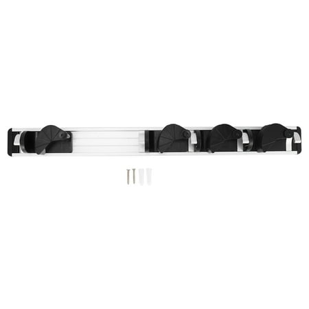 

Mop Broom Holder Wall Mount Metal Pantry Organization and Storage Garden Kitchen Tool Organizer Wall Hanger