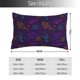 thumbnail image 2 of Fotbe Colorful Snake Funda de Almohada Decorativa Estilo Occidental, Lujo en Algodón, Fundas para Almohadas King, Cojín Estampado para Decoración del Hogar-14"x20", 2 of 6
