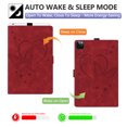 thumbnail image 5 of TECH CIRCLE for iPad Air 13 Inch Case 2024 M2,iPad Pro 12.9 inch Case (6th/5th/4th Generation 2022/2021/2020),Built in Pencil Holder Stand Folio Smart Cases with Auto Sleep/Wake,Red, 5 of 6