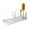 White, variant on Multifunctional Cup Cleaning & Drying Rack Set with Brush Kit – Space-Saving Sink Organizer for Baby Bottles, Tumblers, and Glassware