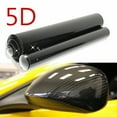 thumbnail image 1 of US Car Accessories 5D Ultra Gloss Glossy Black Carbon Fiber Sticker 12"x60", 1 of 5