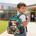 thumbnail image 4 of Yuyamidu Highland Cow Toddler Backpack for Boys Girls, 13.5 Inch Preschool Backpack with Durable Polyester and Multi-Pocket Storage, 4 of 6